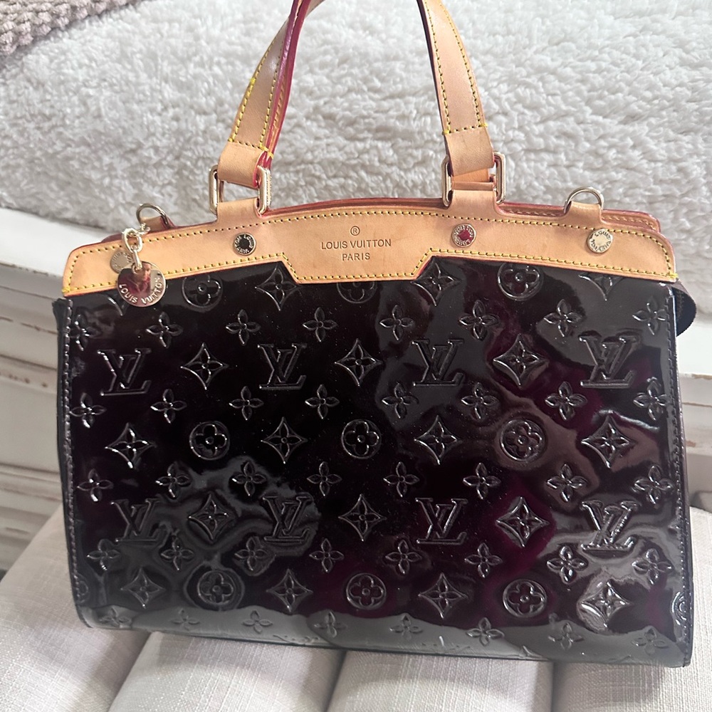 Louis Vuitton dark plum